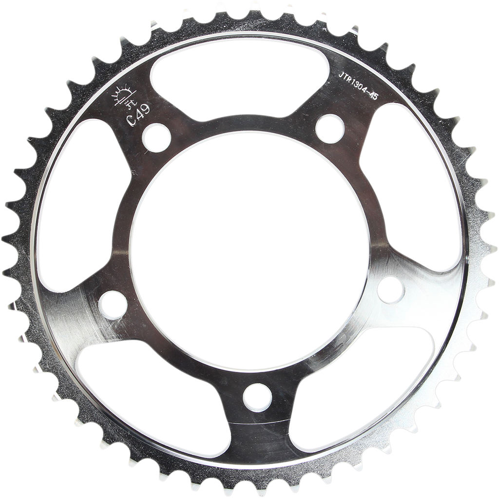 JT SPROCKETS Steel Rear Sprocket - Sprocket / Rear / Honda / 45-Tooth JTR1304-45