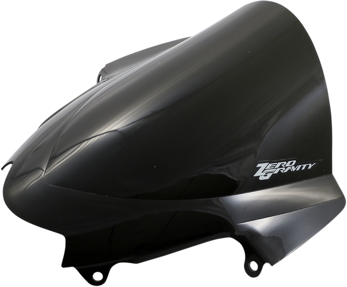 ZERO GRAVITY Double Bubble Windscreen - Dark Smoke