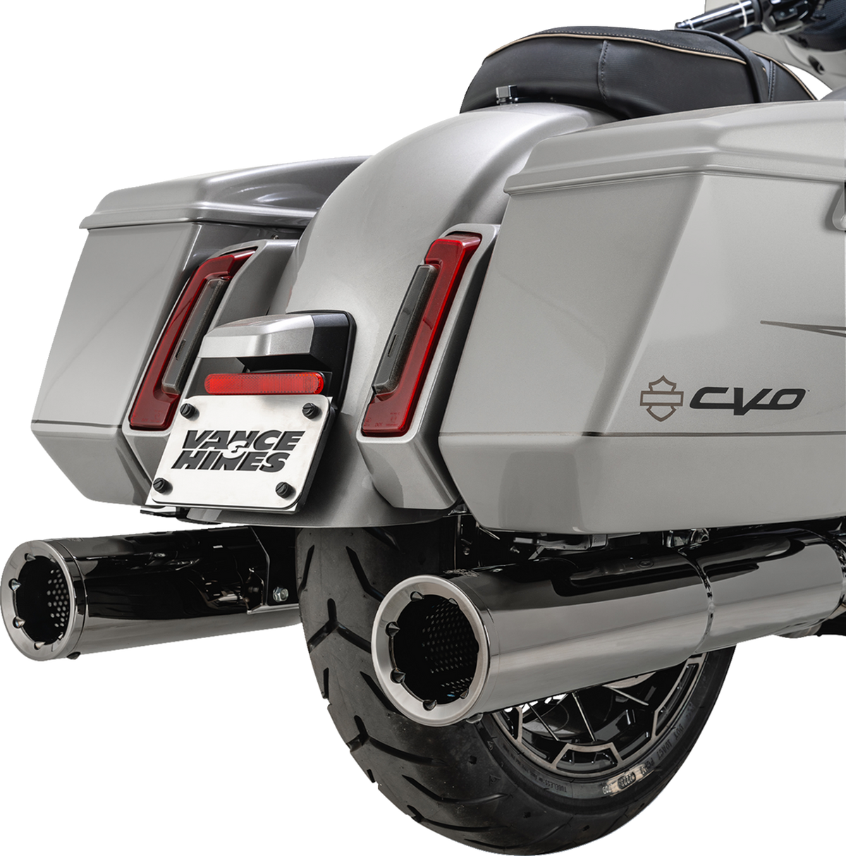 Vance & Hines 17-23 Harley-Davidson CVO/Touring Hi-Output Slip on Exhaust - Dark Chrome