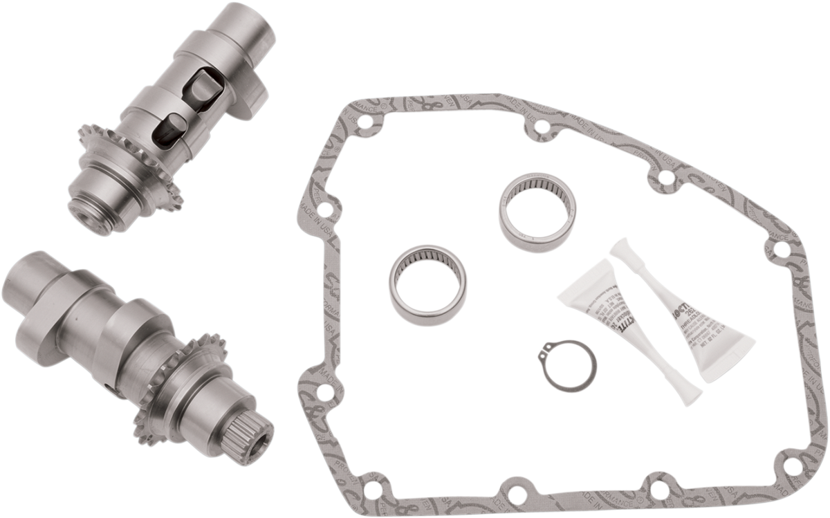 S&S CYCLE 570 Easy Start Camshaft Kit - Camshaft Kit / Easy Start / 570 Chain Drive / Twin Cam '07-'17 | Dyna '06 0925-0444