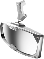 SEIZMIK Halo R Rear View Mirror with Cast Aluminum Bezel - Can Am Defender - Mirror / Halo R / Rear View / Rectangle / Silver / Can Am Defender 0640-1406