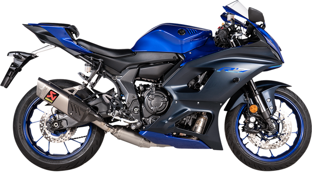 Akrapovic Racing Line Exhaust System - Titanium S-Y7R11-HAPT - Yamaha R7 2021-2025