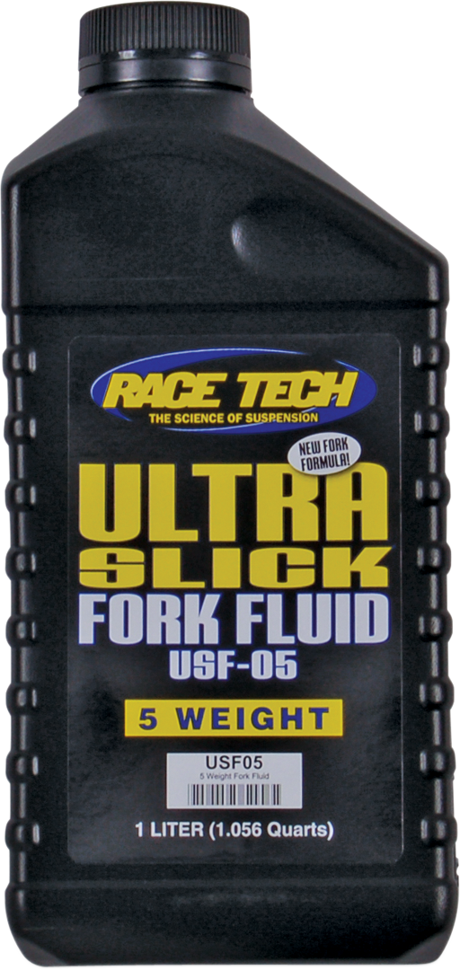 RACE TECH 5W Ultra Slick Fork Fluid - Ultra Slick Fork Fluid / 5wt / 1L 3609-0052