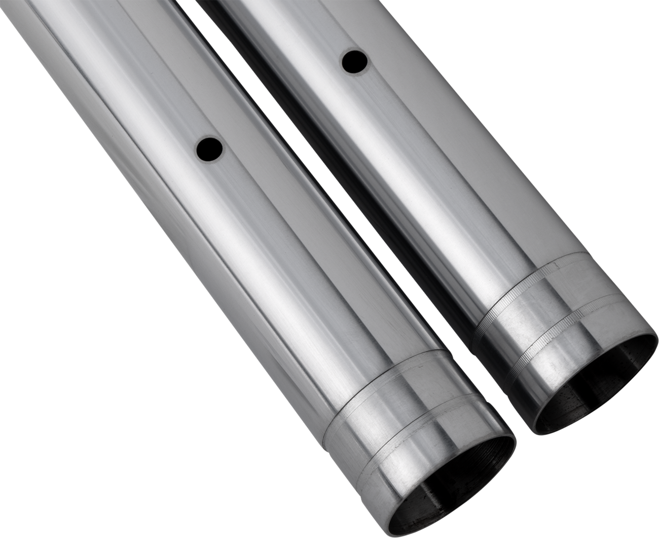 CUSTOM CYCLE ENGINEERING Fork Tubes - 47 mm / 20.88" / Hard Chrome 0404-0691