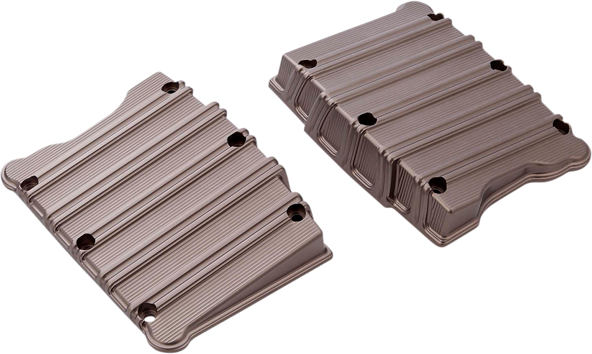 ARLEN NESS Rocker Box Covers - 10 Gauge / Titanium 0940-1910