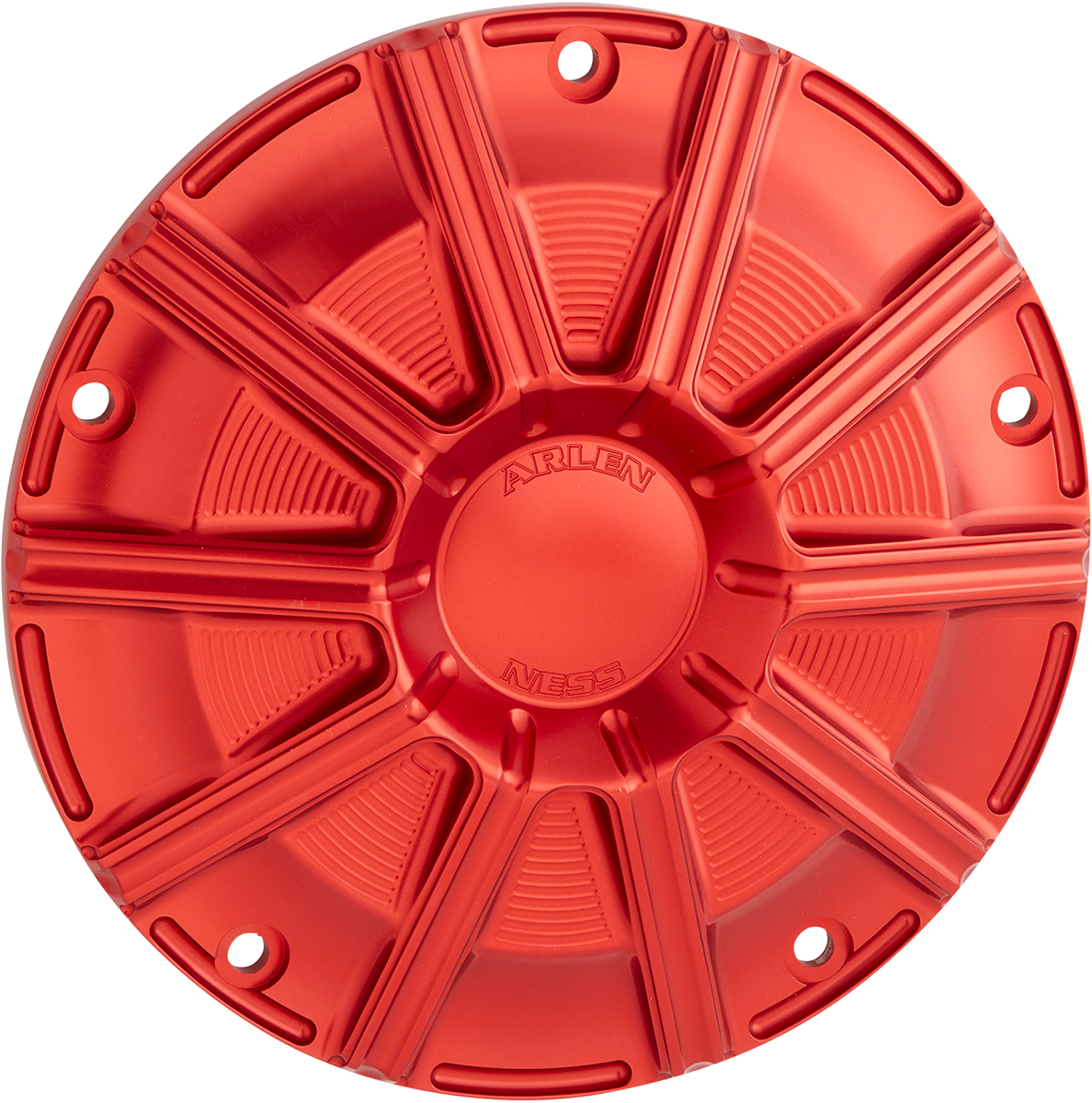 ARLEN NESS 10-Gauge Derby Cover - Red / Touring/Trike 1107-0651