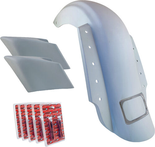 BAGGERNATION Swoop Fender Kit - KIT-3PC-DO-STR-C