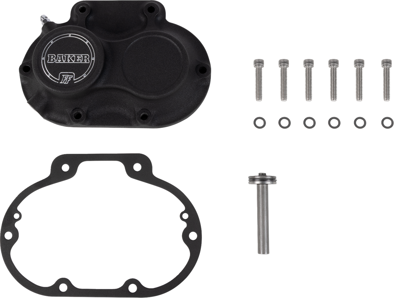 BAKER DRIVETRAIN Transmission Side Cover Assembly - Function-Formed™ / Black 1107-0721