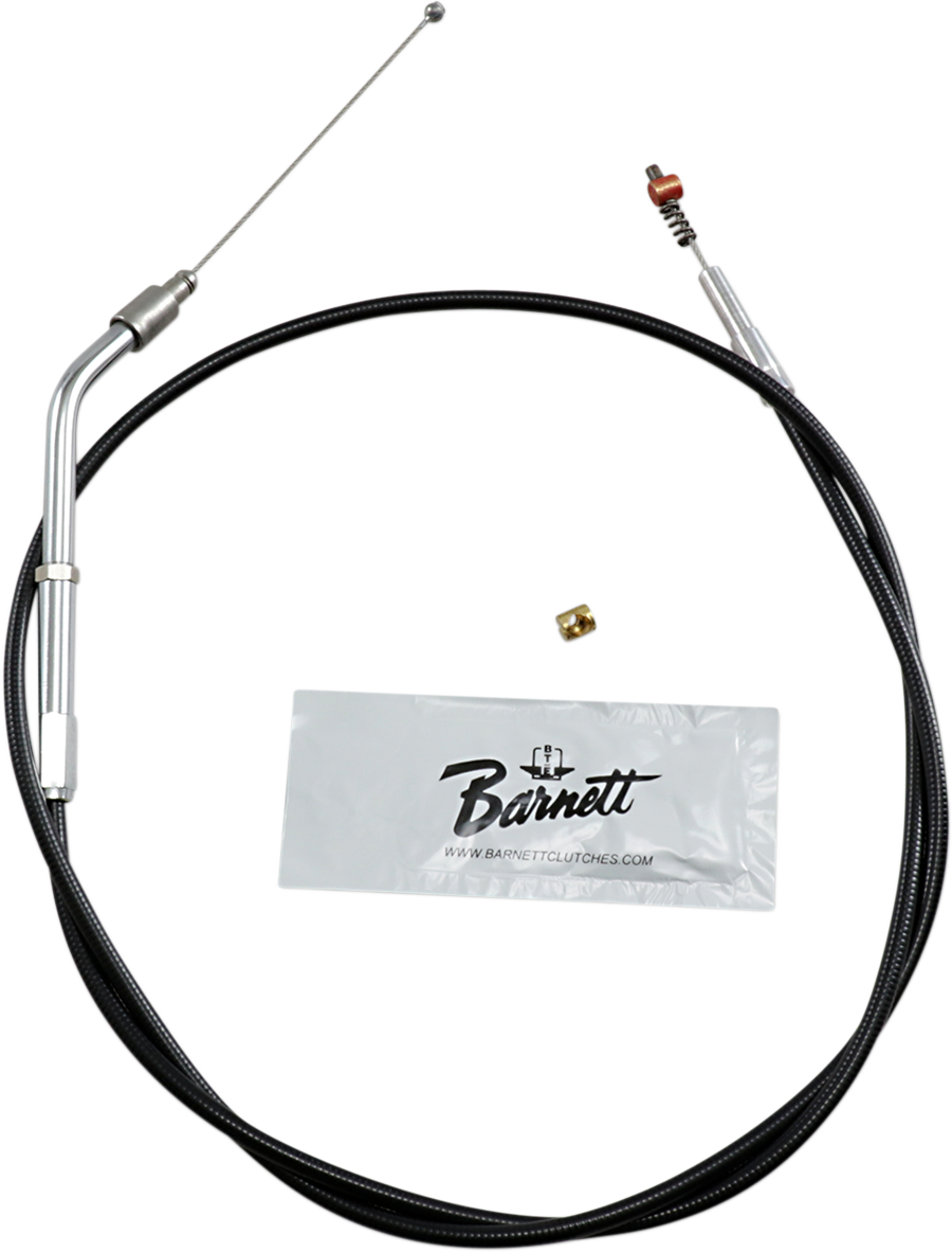BARNETT Black Vinyl Idle Cable - +6" Size / 37-1/2" Length 0651-0501