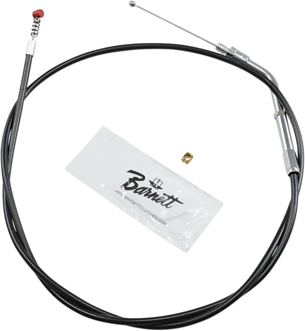 BARNETT Black Vinyl Idle Cable - +6" Size / 39" Length DS-223902