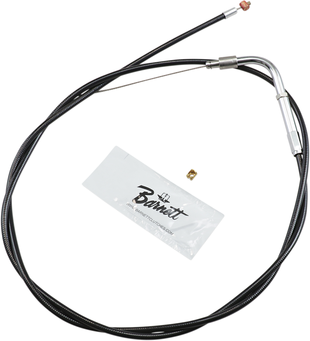 BARNETT Black Vinyl Idle Cable - +6" Size / 48-1/2" Length DS-223914