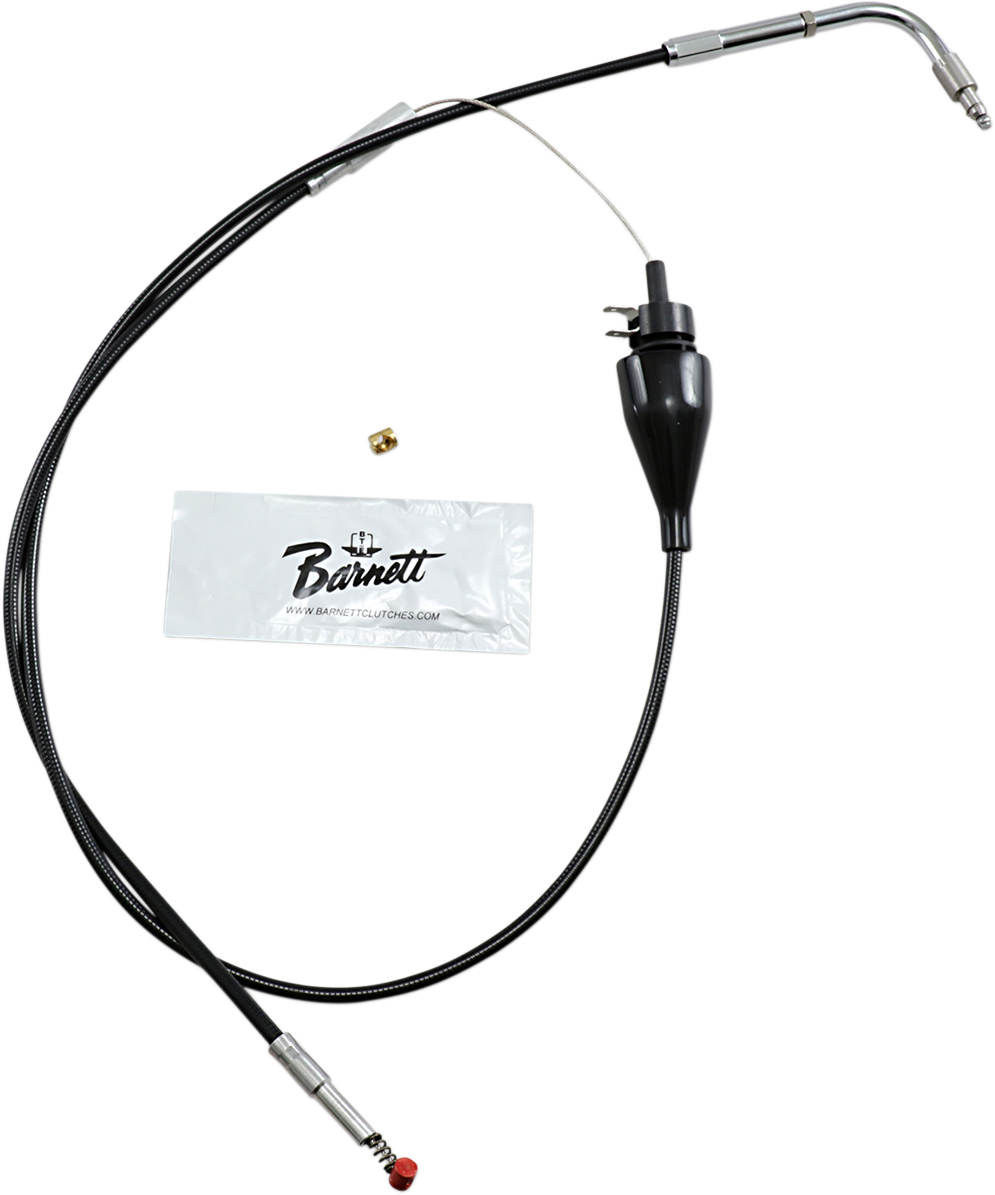 BARNETT Black Vinyl Idle Cable - Cruise / 25" Length DS-223477