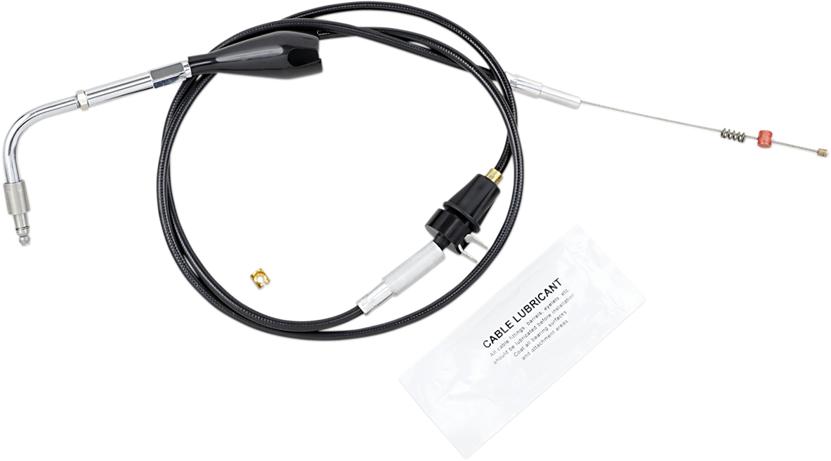 BARNETT Black Vinyl Idle Cable - Cruise / 28" Length DS-223544