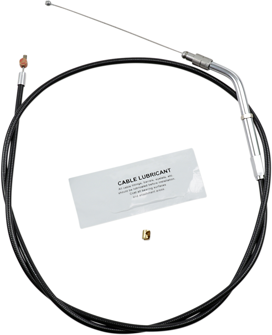 BARNETT Black Vinyl Throttle Cable - 38-1/2" Length 0650-1039