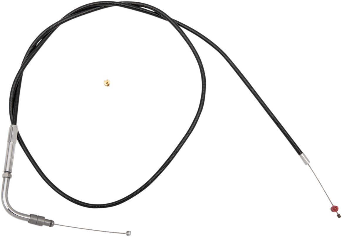 BARNETT Black Vinyl Throttle Cable - +6" Size / 32" Length DS-223875