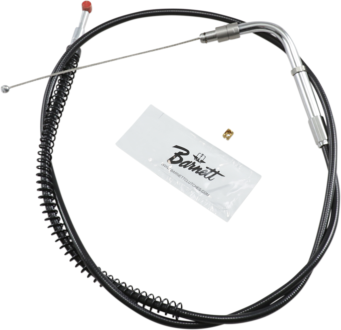 BARNETT Black Vinyl Throttle Cable - +6" Size / 35-1/2" Length 0650-0493