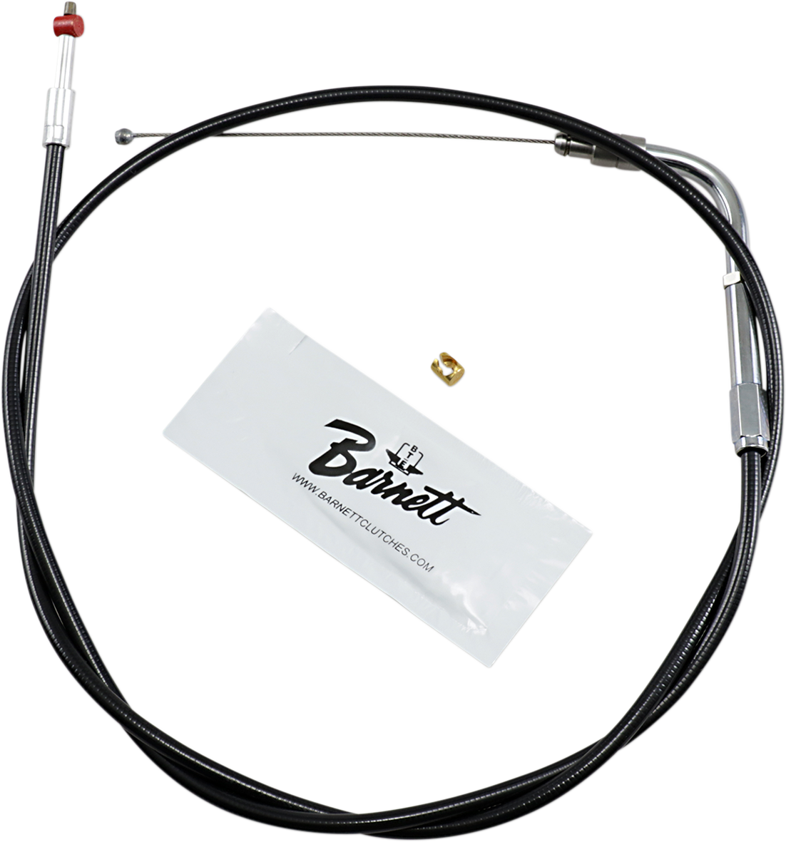 BARNETT Black Vinyl Throttle Cable - +6" Size / 37" Length DS-223592