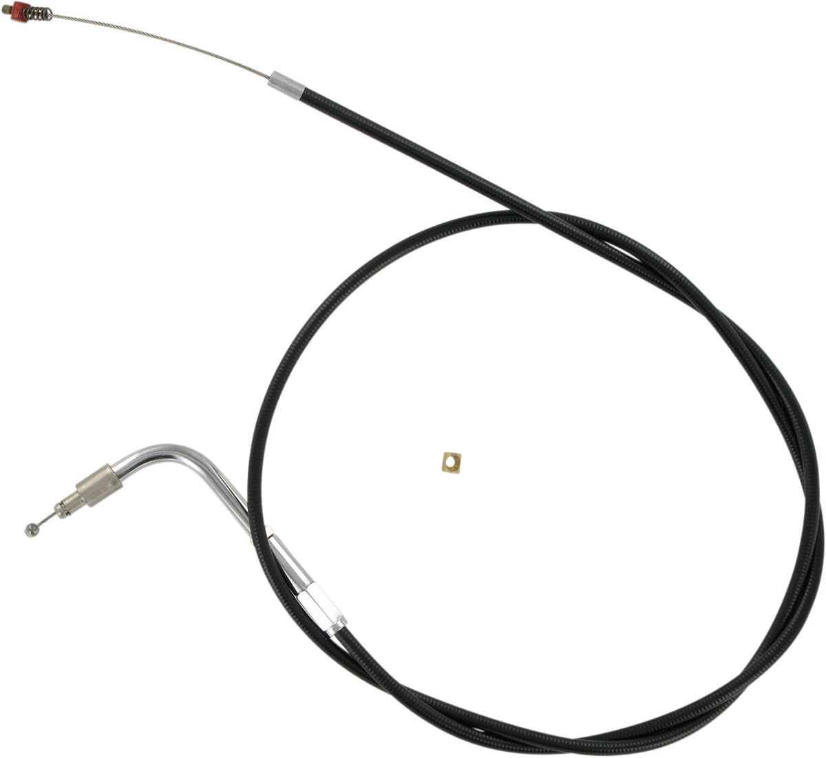 BARNETT Black Vinyl Throttle Cable - +6" Size / 38" Length DS-223890