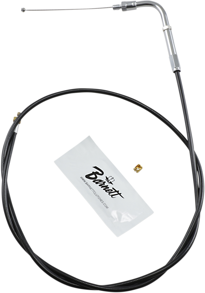 BARNETT Black Vinyl Throttle Cable - +6" Size / 39-1/2" Length DS-223867