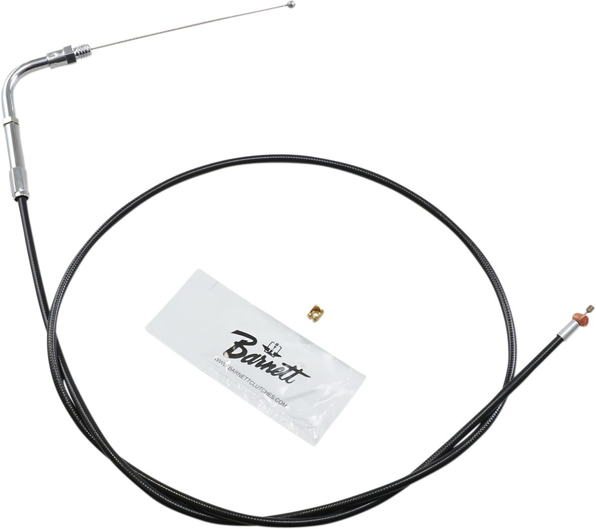 BARNETT Black Vinyl Throttle Cable - +6" Size / 41" Length DS-223898
