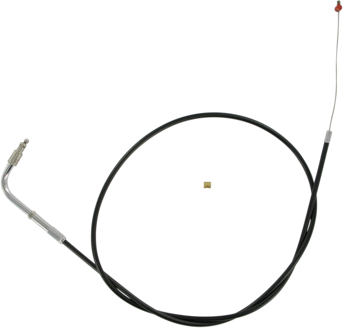 BARNETT Black Vinyl Throttle Cable - +6" Size / 49-1/2" Length DS-223882