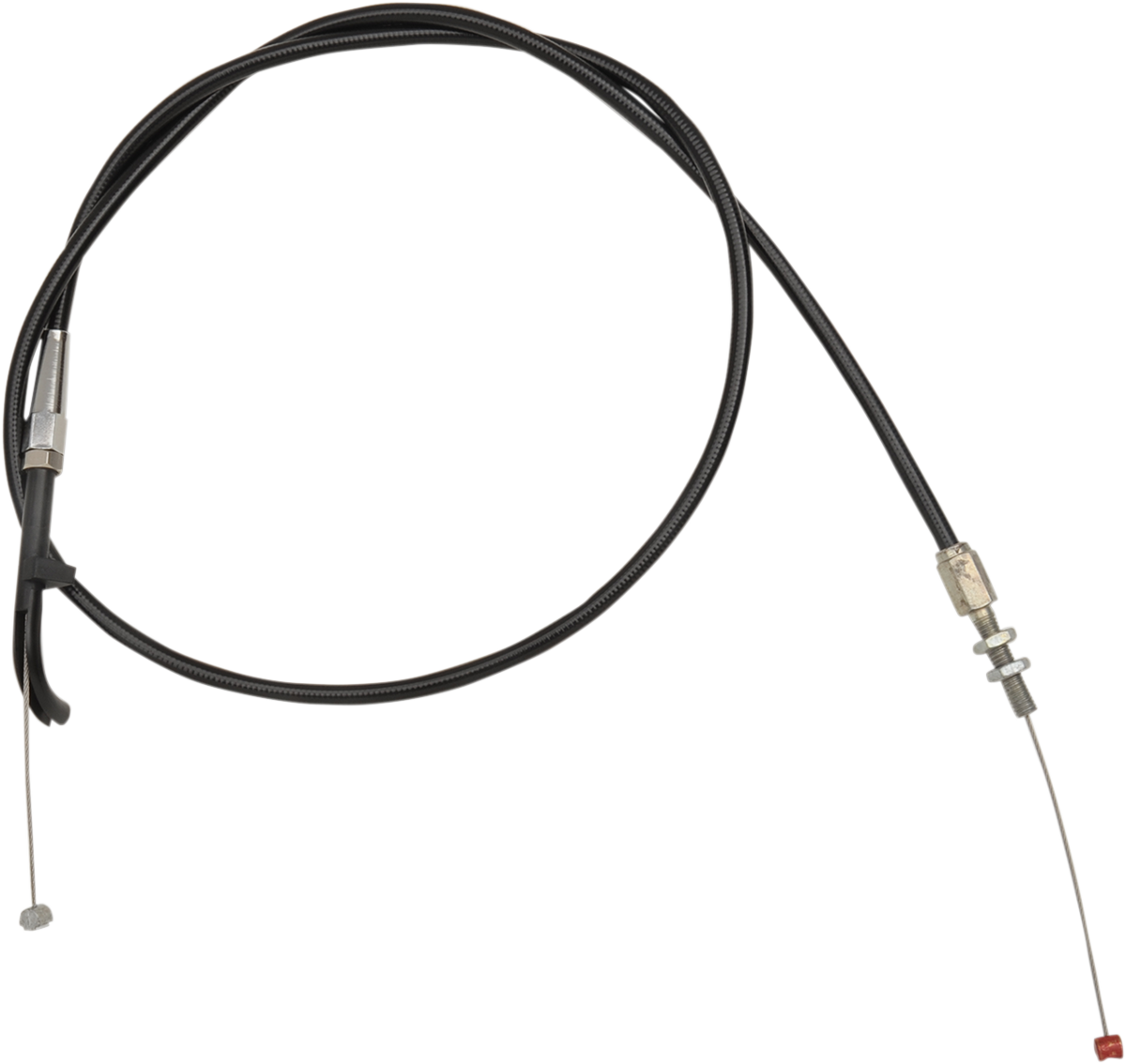 BARNETT Black Vinyl Throttle Cable for Victory - +6" / '08-'16 0650-1546
