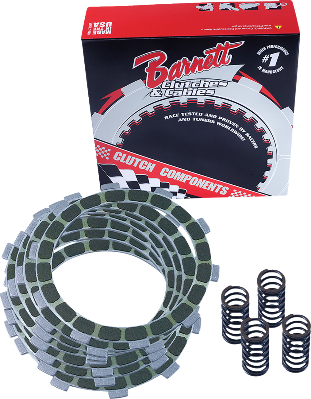 BARNETT Clutch Kit - Friction Plate / YZF-R3/MT-03 1131-4002