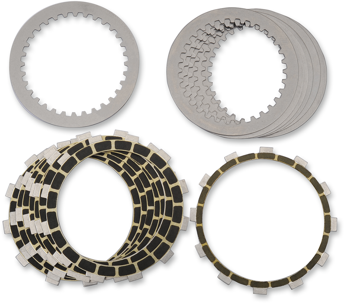 BARNETT Clutch Plate Kit - Carbon Fiber / Yamaha 1131-2043