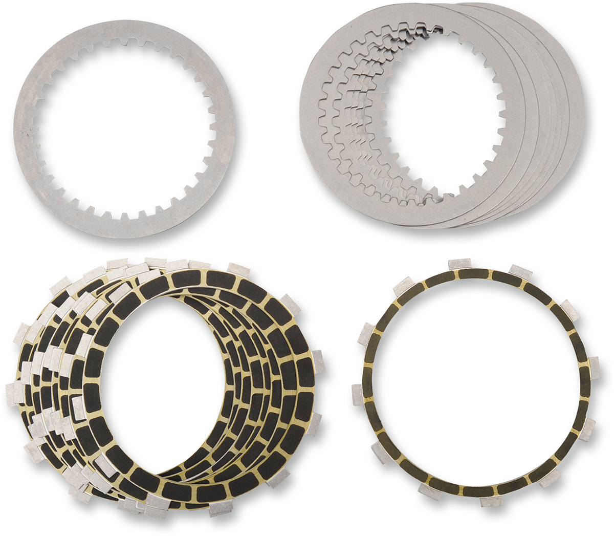 BARNETT Clutch Plate Kit - Carbon Fiber / Yamaha 1131-2044