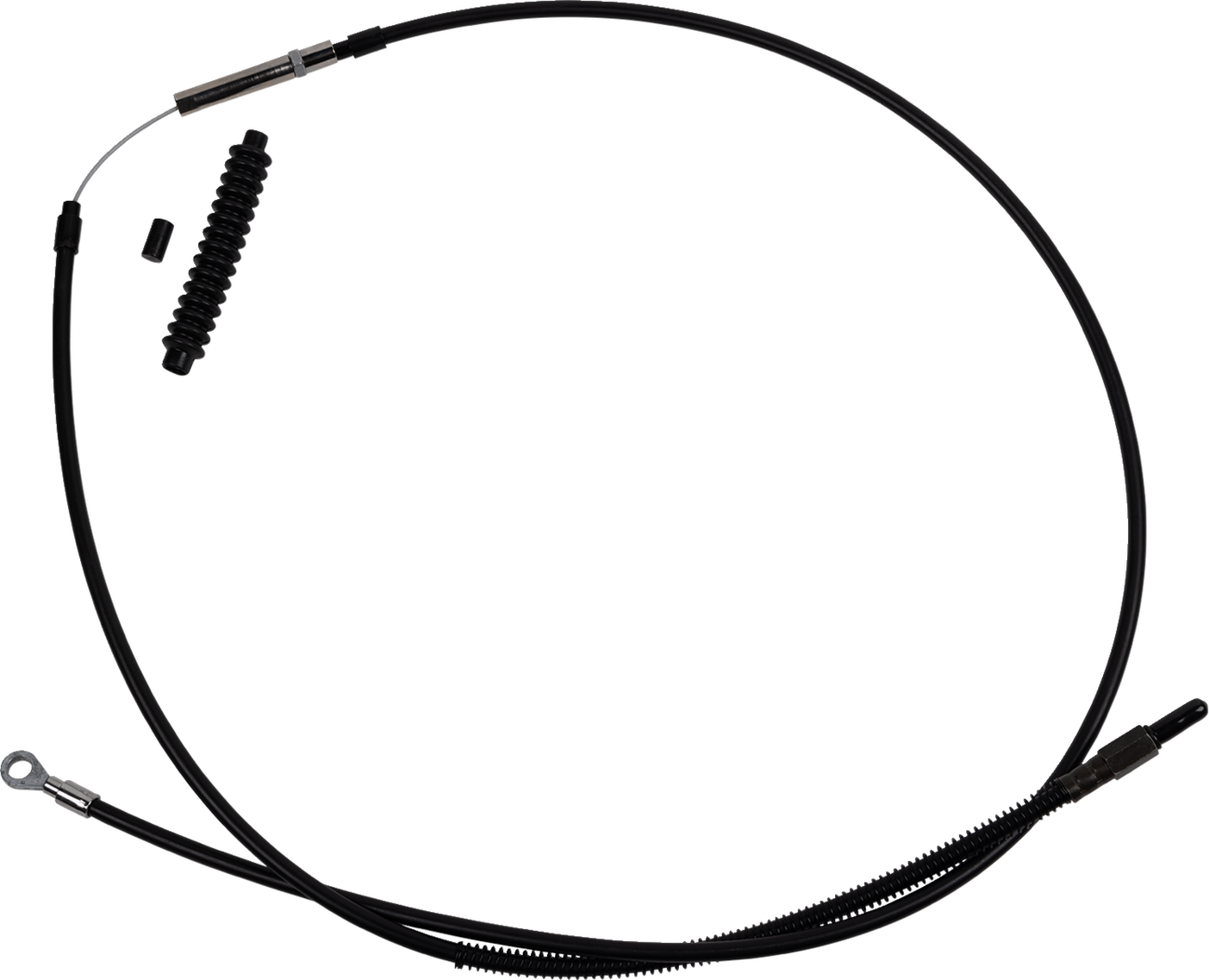 BARNETT High-Efficiency Black Vinyl Clutch Cable - +10" Size 0652-3007