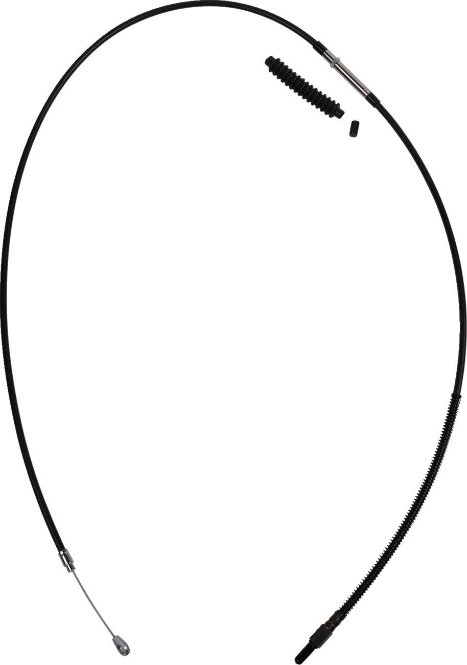BARNETT High-Efficiency Black Vinyl Clutch Cable - +6" SIze 0652-3005