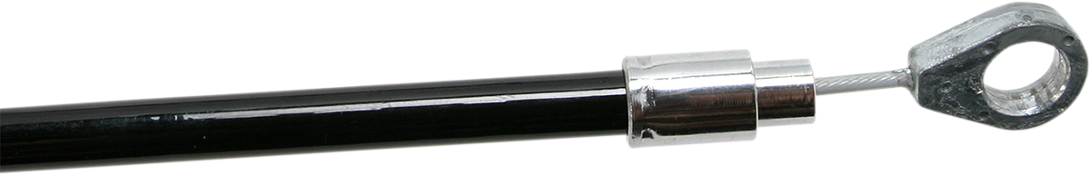 BARNETT High-Efficiency Black Vinyl Clutch Cable - +6" Size 0652-0446