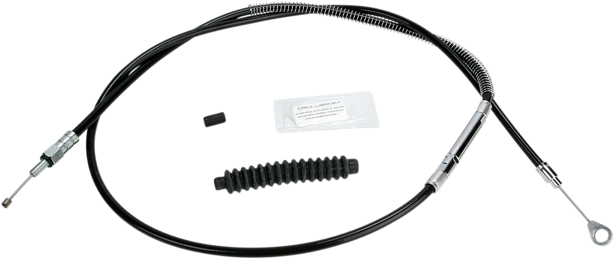 BARNETT High-Efficiency Black Vinyl Clutch Cable - +6" Size 0652-0508
