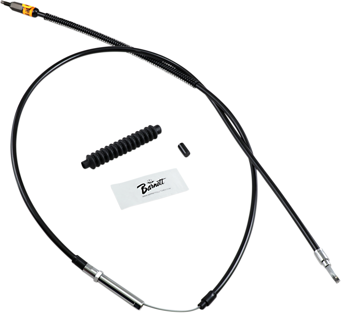 BARNETT High-Efficiency Black Vinyl Clutch Cable - +6" Size 0652-1227