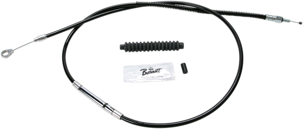 BARNETT High-Efficiency Black Vinyl Clutch Cable - +6" Size 0652-1228