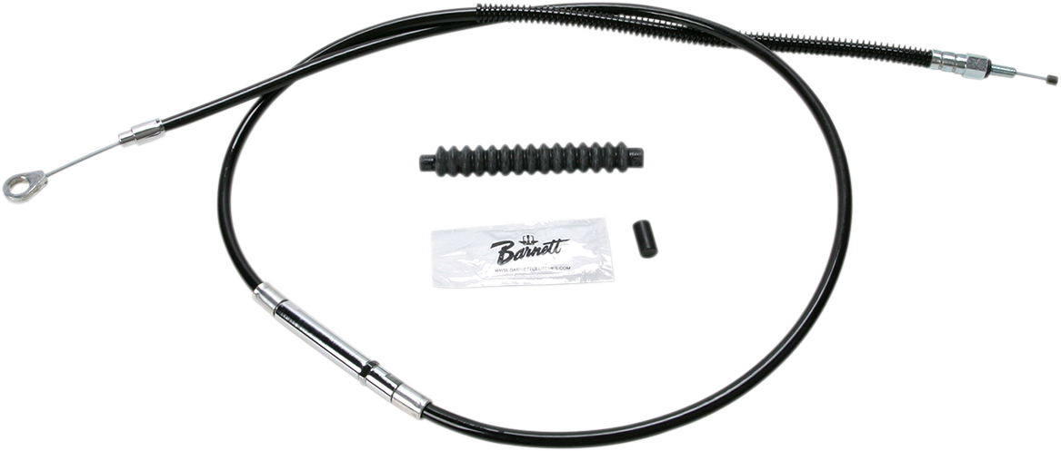 BARNETT High-Efficiency Black Vinyl Clutch Cable - +6" Size 0652-1229
