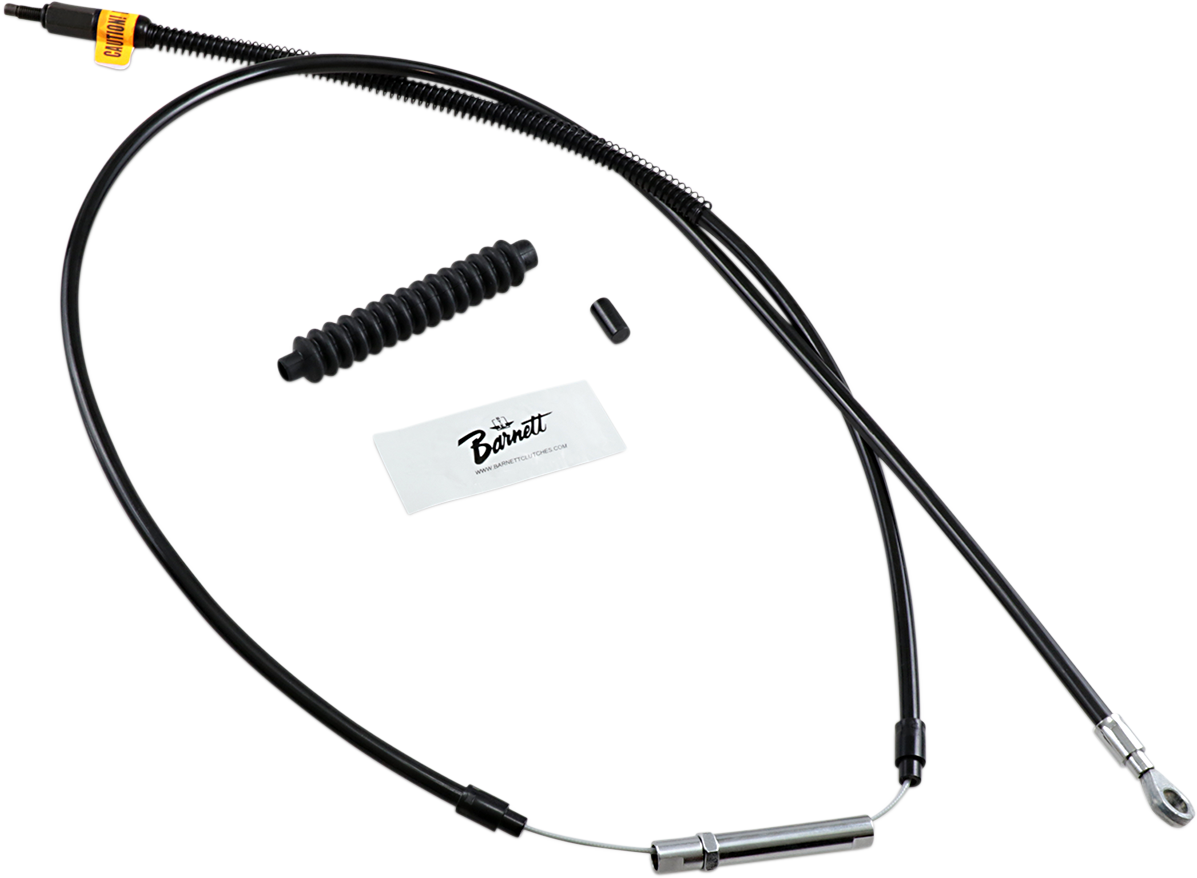 BARNETT High-Efficiency Black Vinyl Clutch Cable - +6" Size 0652-1232