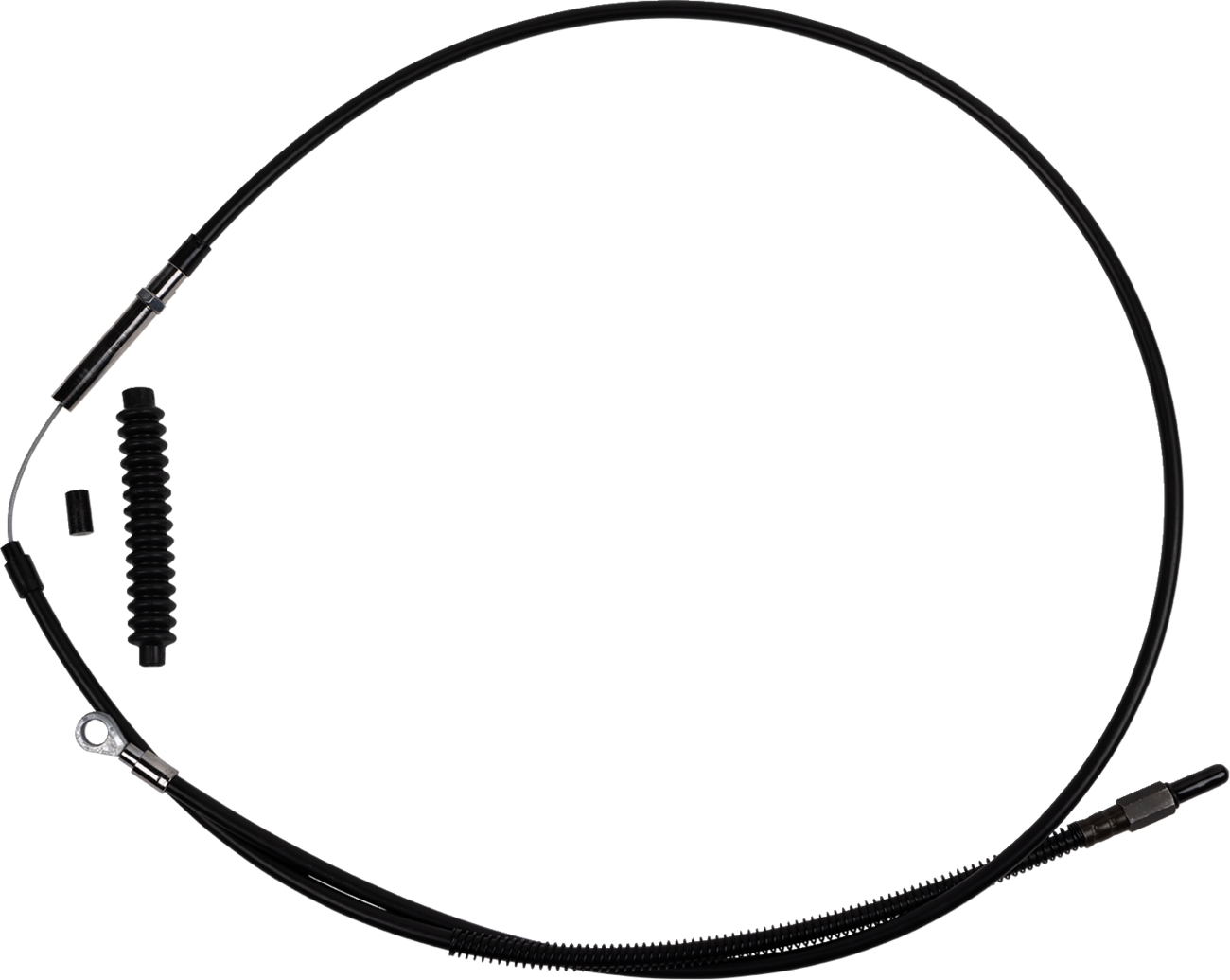 BARNETT High-Efficiency Black Vinyl Clutch Cable - +6" Size 0652-2993