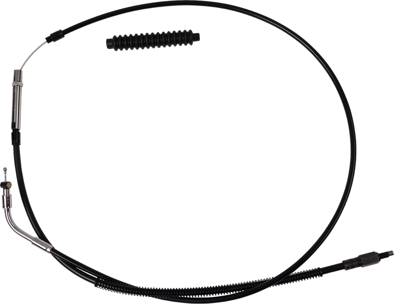 BARNETT High-Efficiency Black Vinyl Clutch Cable - +6" Size 0652-3033