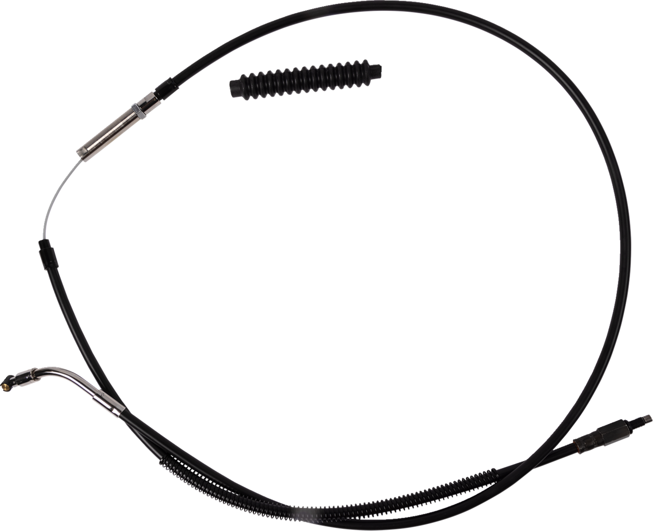 BARNETT High-Efficiency Black Vinyl Clutch Cable - +6" Size 0652-3041