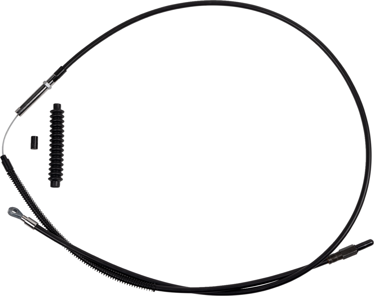 BARNETT High-Efficiency Black Vinyl Clutch Cable - +8" Size 0652-2994