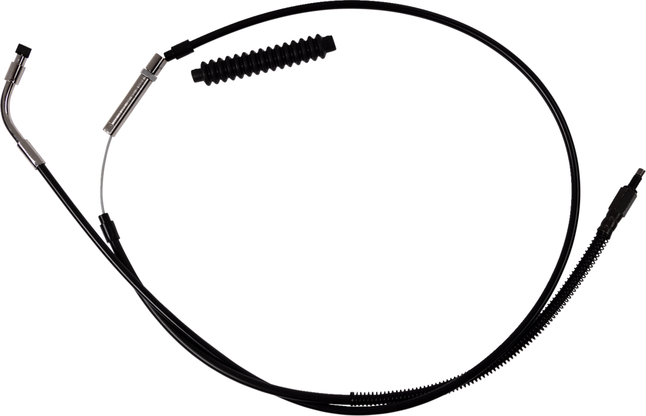 BARNETT High-Efficiency Black Vinyl Clutch Cable - +8" Size 0652-3034