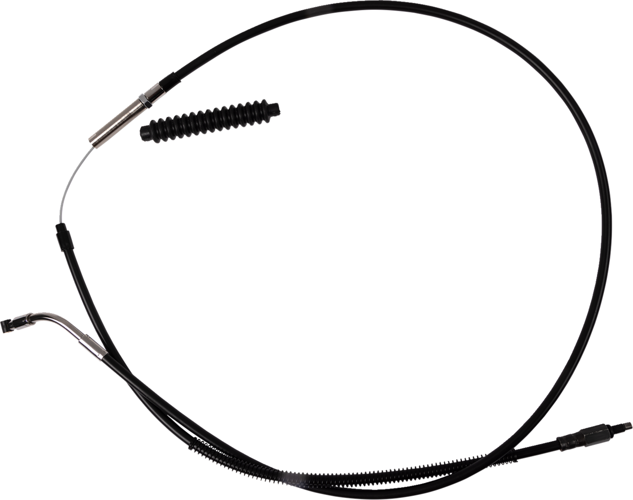 BARNETT High-Efficiency Black Vinyl Clutch Cable - +8 Size 0652-3042
