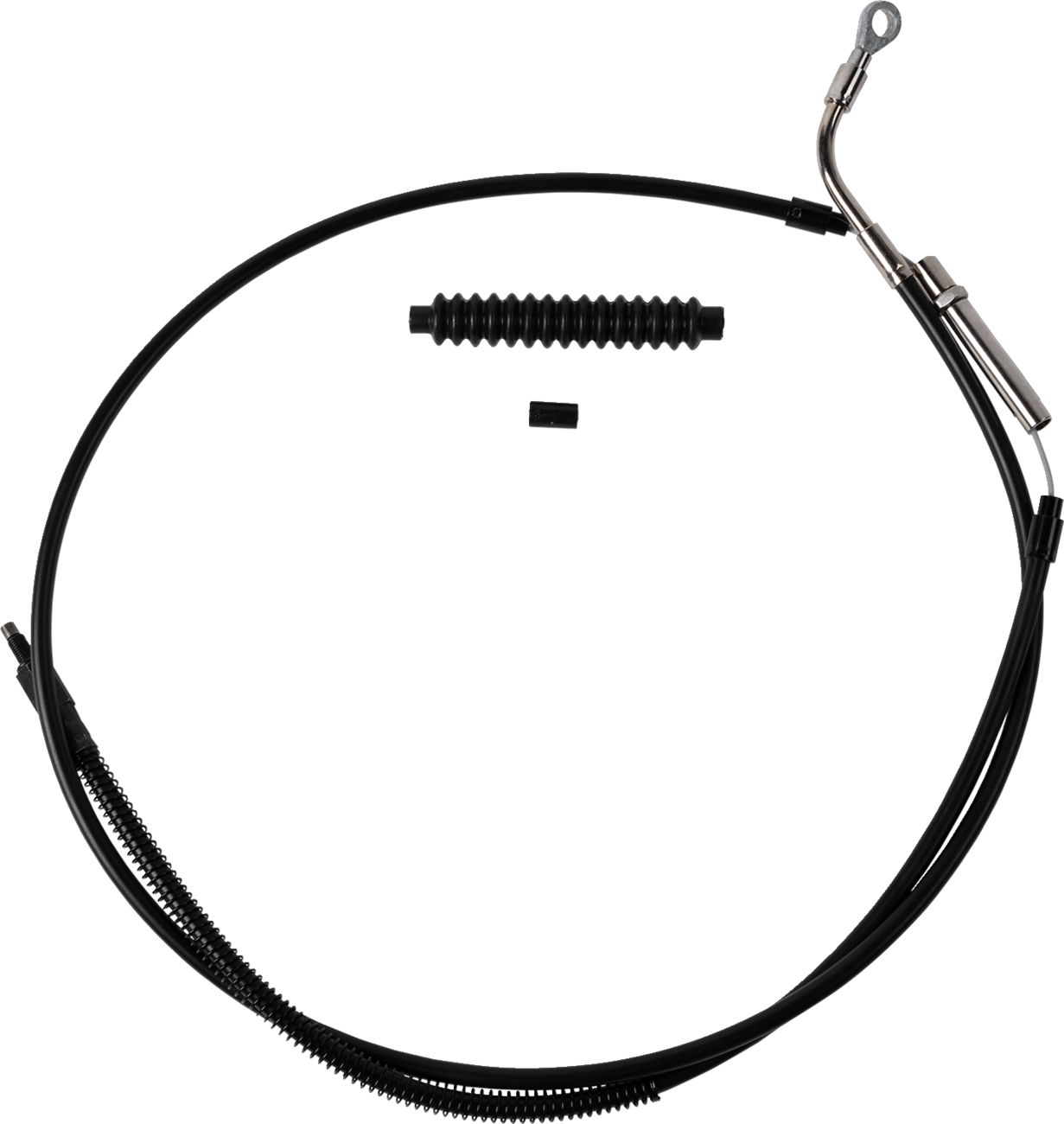 BARNETT High-Efficiency Black Vinyl Clutch Cable - +8" Size 0652-3079