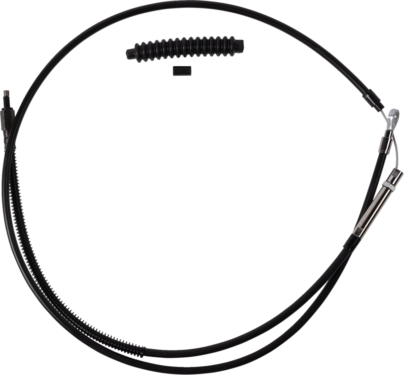 BARNETT High-Efficiency Black Vinyl Clutch Cable - +8" Size 0652-3088