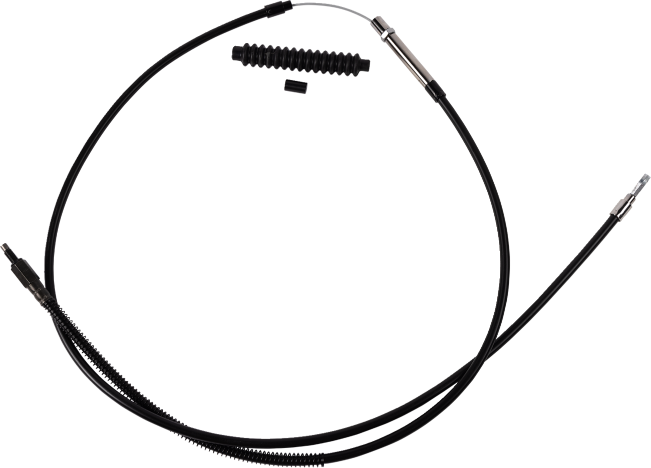 BARNETT High-Efficiency Black Vinyl Clutch Cable - +8" Size 0652-3097