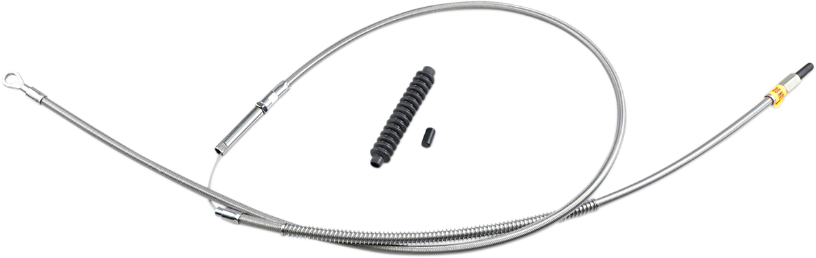 BARNETT High-Efficiency Stainless Steel Clutch Cable for Harley-Davidson - +12" / '07 Touring 0652-1552