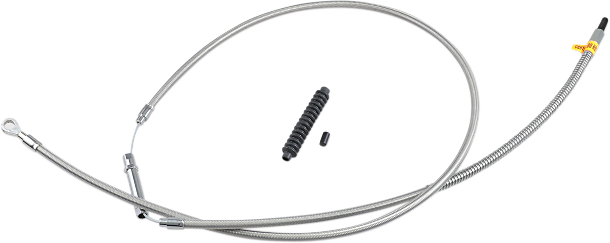 BARNETT High-Efficiency Stainless Steel Clutch Cable for Harley-Davidson - +12" / '08-'16 Touring/Trike 0652-1553