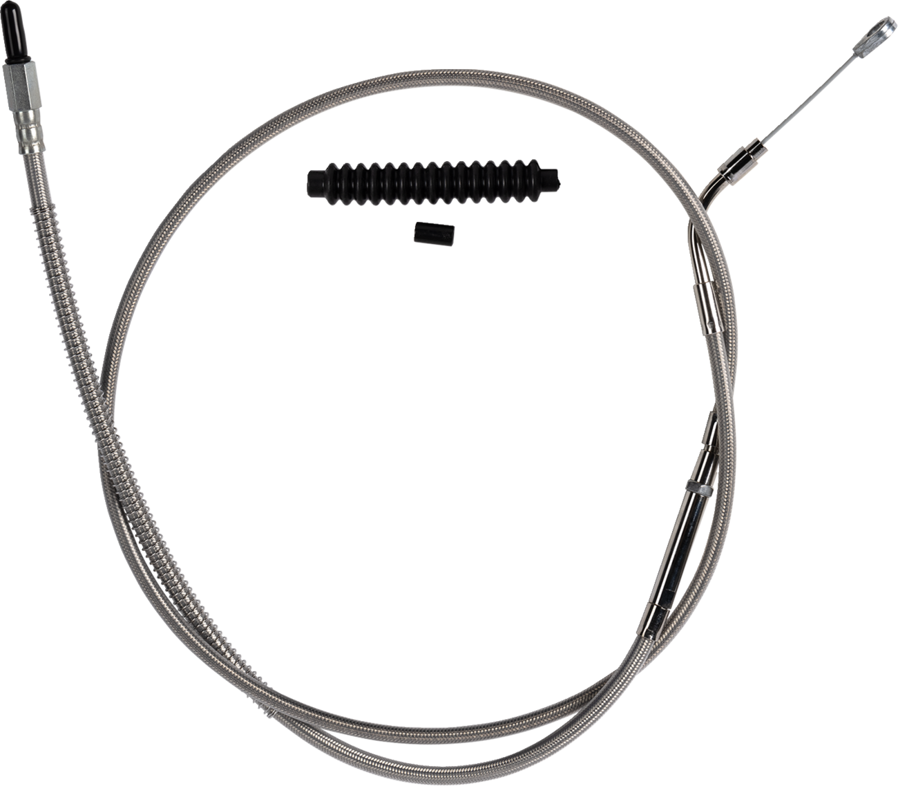BARNETT High-Efficiency Stainless Steel Clutch Cable for Harley-Davidson - +6" / '21-'24 FLH 0652-3081