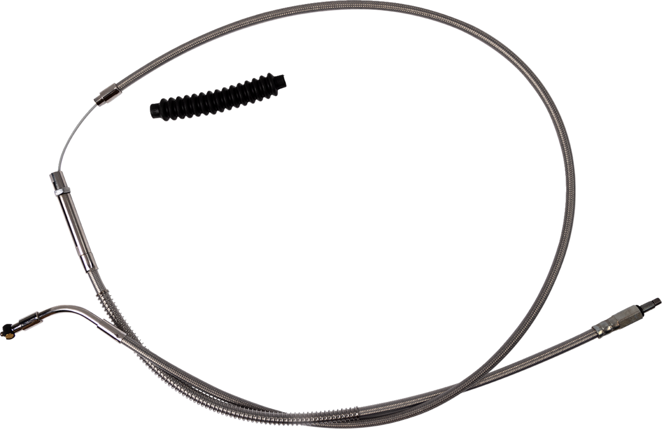 BARNETT High-Efficiency Stainless Steel Clutch Cable for Harley-Davidson - +6" / '23-'24 FLTRXSE 0652-3039